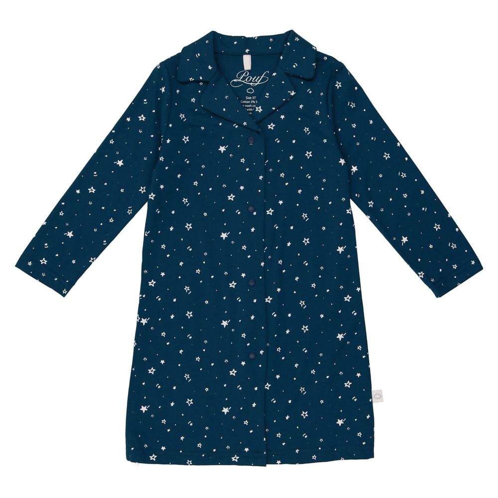 Pouf Baby's Nightshirt In Storm/Stars